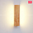 Настенный точечный светильник-бра из дерева FR-178 B 32 см  фото 10