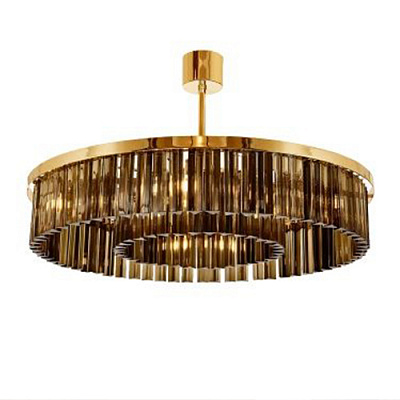 Bella Figura DOUBLE DRUM CHANDELIER 45 см  Прозрачный  фото 1