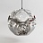 Подвесной светильник Curve Ball 30 см  Серебро фото 8