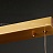 Дизайнерский подвесной светильник с листовидным плафоном на дугообразной рейке с LED-подсветкой и декоративной металлической птицей COLIBRI фото 12
