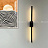 Настенный светильник Dots line double 80 см  Золотой фото 18