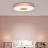 Светодиодный потолочный светильник CENTRUM 30 см  Розовый фото 11