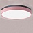 Светодиодные плоские потолочные светильники KIER 30 см  Розовый фото 5