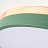 Светодиодные плоские потолочные светильники KIER WOOD 23 см  Зеленый фото 37
