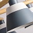 Деревянная потолочная люстра в скандинавском стиле COSE 3 плафона Белый фото 9